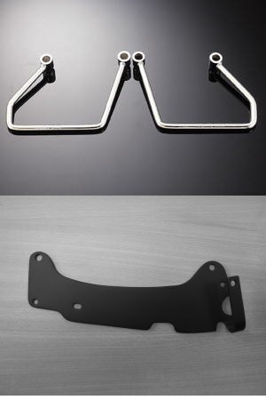 Honda fury saddlebag supports #6